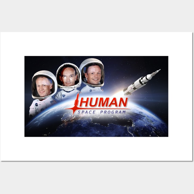 Human Space Program Wall Art by CH3Media